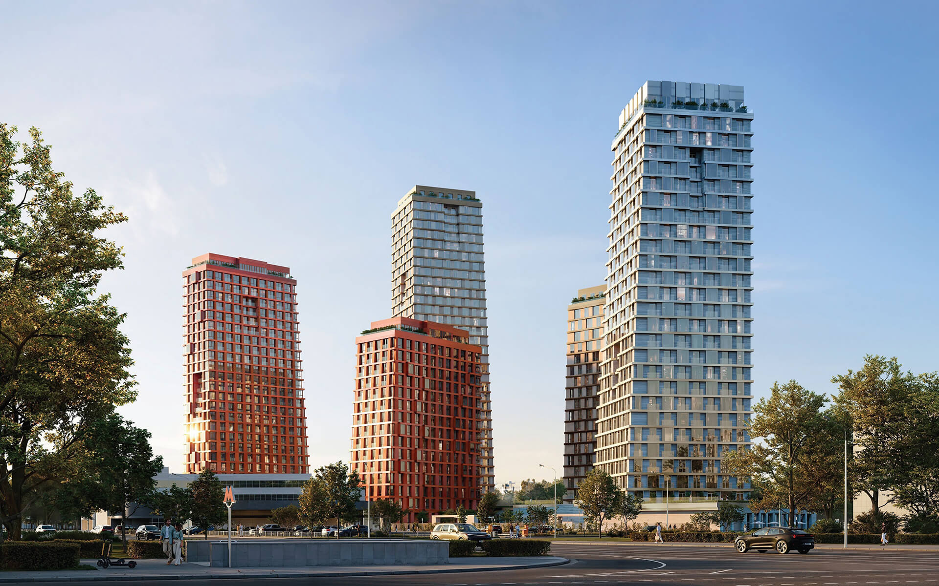 Расположение ЖК «Обручева 27»